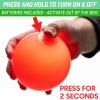 GoSports LED Bocce Ball Game Set – Includes 8 Light Up Bocce Balls, Pallino, Case and Measuring Rope – Choose 85 mm or 100 mm(multi)