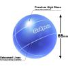 GoSports Mini Travel Size Bocce Game Set with 8 Balls, Pallino, Tote Bag and Measuring Rope – Choose Your Size(65mm Travel Size Bocce)
