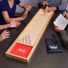 GoSports Mini Wooden Tabletop Bowling Game Set for Kids & Adults – Includes 1 Bowling Alley Board, 1 Launch Ramp, 2 Mini Bowling Balls, 10 Pins & Dry Erase Scorecard