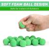 GoSports Official Foam Fire Blasters – 2 Pack Toy Blasters & Replacement Bullet Balls – Fun for Accuracy Games and GoSports Foam Fire Shooting Games(Green;orange)