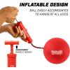 GoSports Playground Balls for Kids – Choose 8.5” or 10” Sizes – Heavy Duty Set of 6 with Carry Bag and Ball Pump(8.5″ Air Touch)