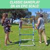 GoSports Premium Ladder Toss Outdoor Game Set with 6 Bolo Balls, Travel Carrying Case and Score Trackers – Choose Between Standard and Giant Size Sets(Giant Size)