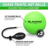 GoSports SLAMMO PRO Game Set – New and Improved PRO Set with 3 PRO Balls, Pump and Carrying Case
