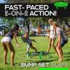 GoSports Slammo Game Set (Includes 3 Balls, Carrying Case and Rules) – Outdoor Lawn, Beach & Tailgating Roundnet Game for Kids, Teens & Adults