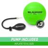 GoSports Slammo Official Replacement Balls 3-Pack – Works for All Roundnet Game Sets – Choose Between Competition Size or XL Size Balls(XL)