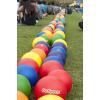 GoSports Soft Skin Foam Playground Dodgeballs – Choose 6 or 7 Inch No Sting Balls for Kids – Set of 6 Includes Mesh Carry Bag(6″ Multicolor)