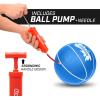 GoSports Swimming Pool Basketballs 3 Pack – Red or Blue – Great for Floating Water Basketball Hoops(Blue 6.5 Inch – 3 Pack)