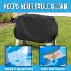GoSports Universal Kids Water Table Cover – Anti-UV, Waterproof – Fits up to 41 x 25 x 34 Inches – Cover ONLY – Blue(Black)