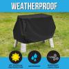 GoSports Universal Kids Water Table Cover – Anti-UV, Waterproof – Fits up to 41 x 25 x 34 Inches – Cover ONLY – Blue(Black)