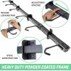 GoSports Wall Mounted Bike Rack for Garage – Vertical Storage for 4 to 6 Bicycles