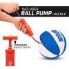 GoSports Water Basketballs 2 Pack – Choose Between Size 3 and Size 6, Great for Swimming Pool Basketball Hoops(Blue)