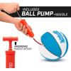 GoSports Water Basketballs 2 Pack – Choose Between Size 3 and Size 6, Great for Swimming Pool Basketball Hoops(Light Blue)