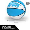 GoSports Water Basketballs 2 Pack – Choose Between Size 3 and Size 6, Great for Swimming Pool Basketball Hoops(Light Blue)