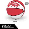 GoSports Water Basketballs 2 Pack – Choose Between Size 3 and Size 6, Great for Swimming Pool Basketball Hoops(Red)