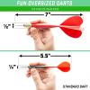 GoSports XL Darts for Giant Dartboard – 12 Pack Replacement Darts