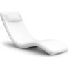 GoSports Coast Modern in Pool Lounge Chair – Waterproof & Weighted Chaise Lounger – Outdoor Pool Furniture for Patio or in Baja Shelf(Lounge Chair)