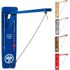 GoSports Hook 21 Wall Mount Ring Swing Game – Play Indoors or Outdoors with Foldable Arm(Blue)