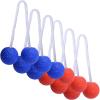 GoSports Ladder Toss Bolo Replacement Set – Kid Safe Soft Rubber or Hard Golf Balls(Soft Rubber)