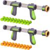 GoSports Official Foam Fire Blasters – 2 Pack Toy Blasters & Replacement Bullet Balls – Fun for Accuracy Games and GoSports Foam Fire Shooting Games(Multicolor)