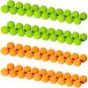GoSports Official Foam Fire Blasters – 2 Pack Toy Blasters & Replacement Bullet Balls – Fun for Accuracy Games and GoSports Foam Fire Shooting Games(Green;orange)