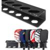 GoSports Pickleball Paddle Holder Rack – Fits 8 Pickleball Paddles – Fence Mount, Commercial Grade with Next Up Player Tracker
