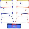 GoSports Premium Ladder Toss Outdoor Game Set with 6 Bolo Balls, Travel Carrying Case and Score Trackers – Choose Between Standard and Giant Size Sets(Standard Size)