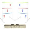 GoSports Premium Metal Ladder Toss Game Set, White (LT-03)