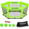 GoSports Slammo Rally – Vertical Net for Longer Rallies – Choose Original or Hardcourt Roundnet Game Set(Hardcourt)