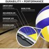 GoSports Competition Volleyballs(Blue/Yellow/White)