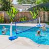 GoSports Water Volleyball 3 Pack Great for Swimming Pools or Lawn Volleyball Games(White Volleyballs – 3 Pack)