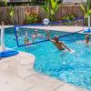 GoSports Water Volleyball 3 Pack Great for Swimming Pools or Lawn Volleyball Games(White Volleyballs – 3 Pack)