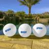 GoSports Water Volleyball 3 Pack Great for Swimming Pools or Lawn Volleyball Games(White Volleyballs – 3 Pack)