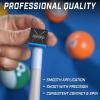 GoSports Premium Pool Cue Chalk Cube 12 Pack – Black, Blue, Red, or Green – Billiards Pool Stick Chalk(Blue)