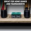 GoSports Premium Pool Cue Chalk Cube 12 Pack – Black, Blue, Red, or Green – Billiards Pool Stick Chalk(Green)