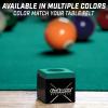 GoSports Premium Pool Cue Chalk Cube 12 Pack – Black, Blue, Red, or Green – Billiards Pool Stick Chalk(Green)