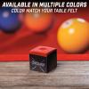 GoSports Premium Pool Cue Chalk Cube 12 Pack – Black, Blue, Red, or Green – Billiards Pool Stick Chalk(Red)