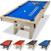 Blue  Brown Wood Finish