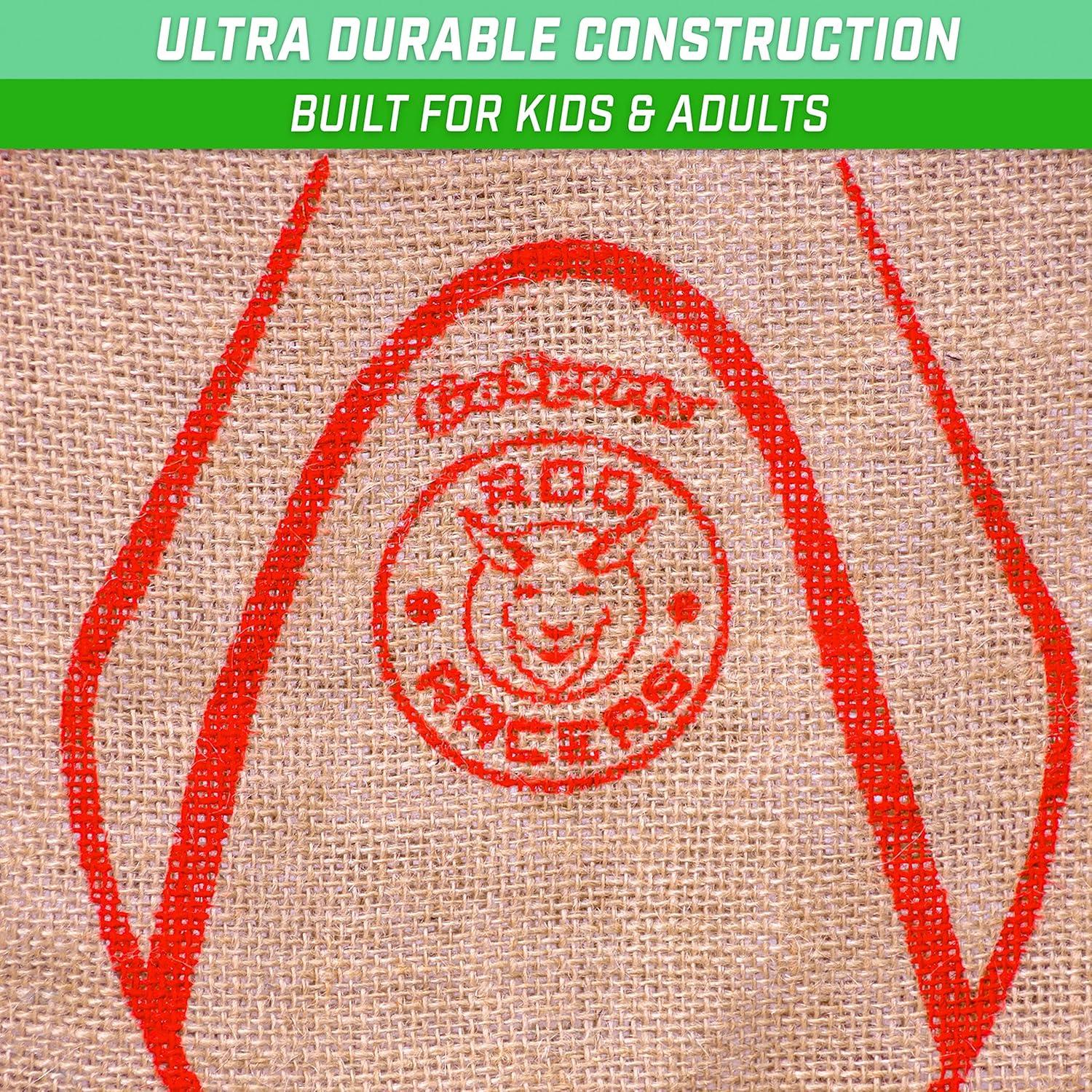 imageDisney Pixar Sack Race Party Games by GoSports 6 Pack Bags for Kids Mickey ampamp Friends Cars and Roo Racers