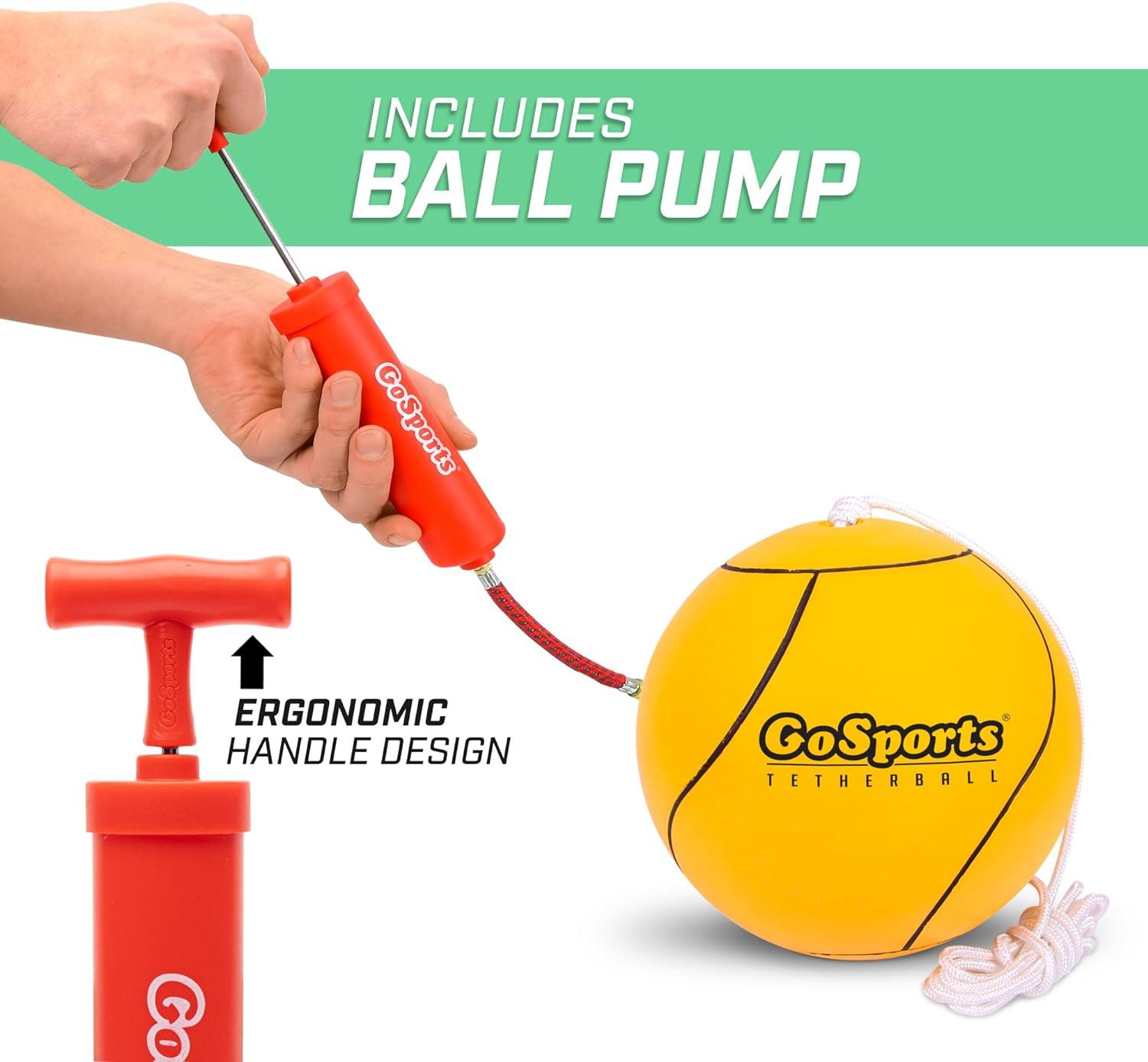 imageGoSports Backyard Tetherball Game Full Size Outdoor TetherballTetherball Game Set