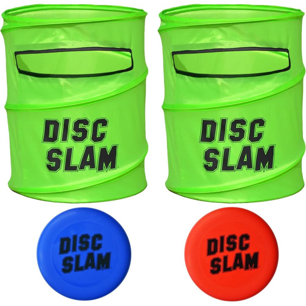 imageGoSports Disc Slam Game  Classic or PRO  Outdoor Disc Toss Yard and Beach Party GameClassic