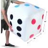 GoSports Giant 2 ft Inflatable Dice 2 Pack – Huge Size with Rapid Valve Inflation