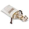 GoSports Giant Wooden Playing Dice Set with Rollzee and Farkle Scoreboard – Includes 6 Dice, Dry-Erase Scoreboard and Canvas Tote Bag – Choose 2.5 Inch or 3.5 Inch Dice)(2.5 Inch Natural Wood Dice)