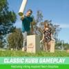 GoSports Kubb Yard Game Set – Choose Regulation or Backyard – Kuub Viking Chess Outdoor Game(Natural Wood)