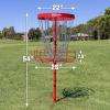 GoSports Regulation Disc Golf Basket – 24 Chain Portable Disc Golf Target