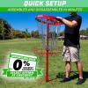 GoSports Regulation Disc Golf Basket – 24 Chain Portable Disc Golf Target