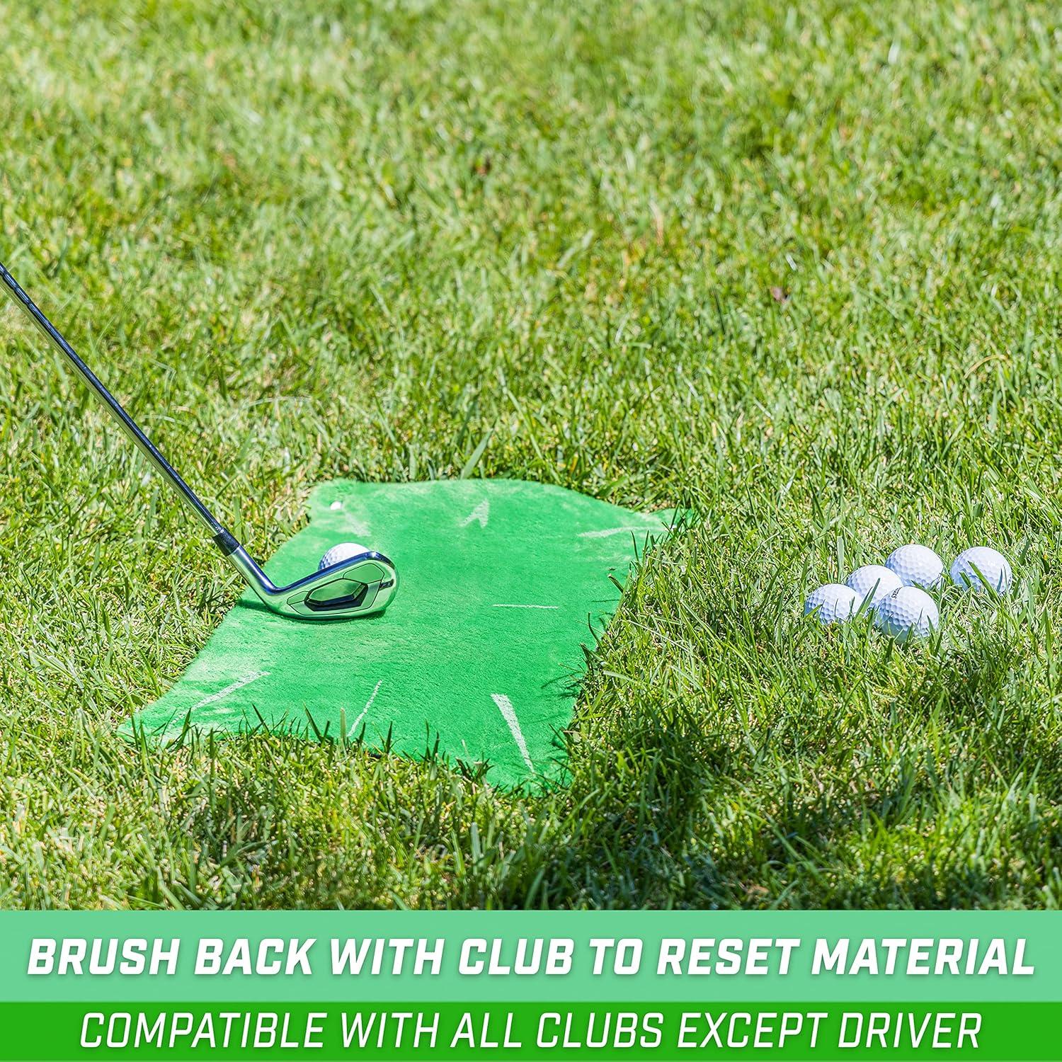 imageGoSports Golf Swing Impact Training Mat Fix Hooks Slices and More Choose Indoor or Outdoor Swing Spot MatOutdoor