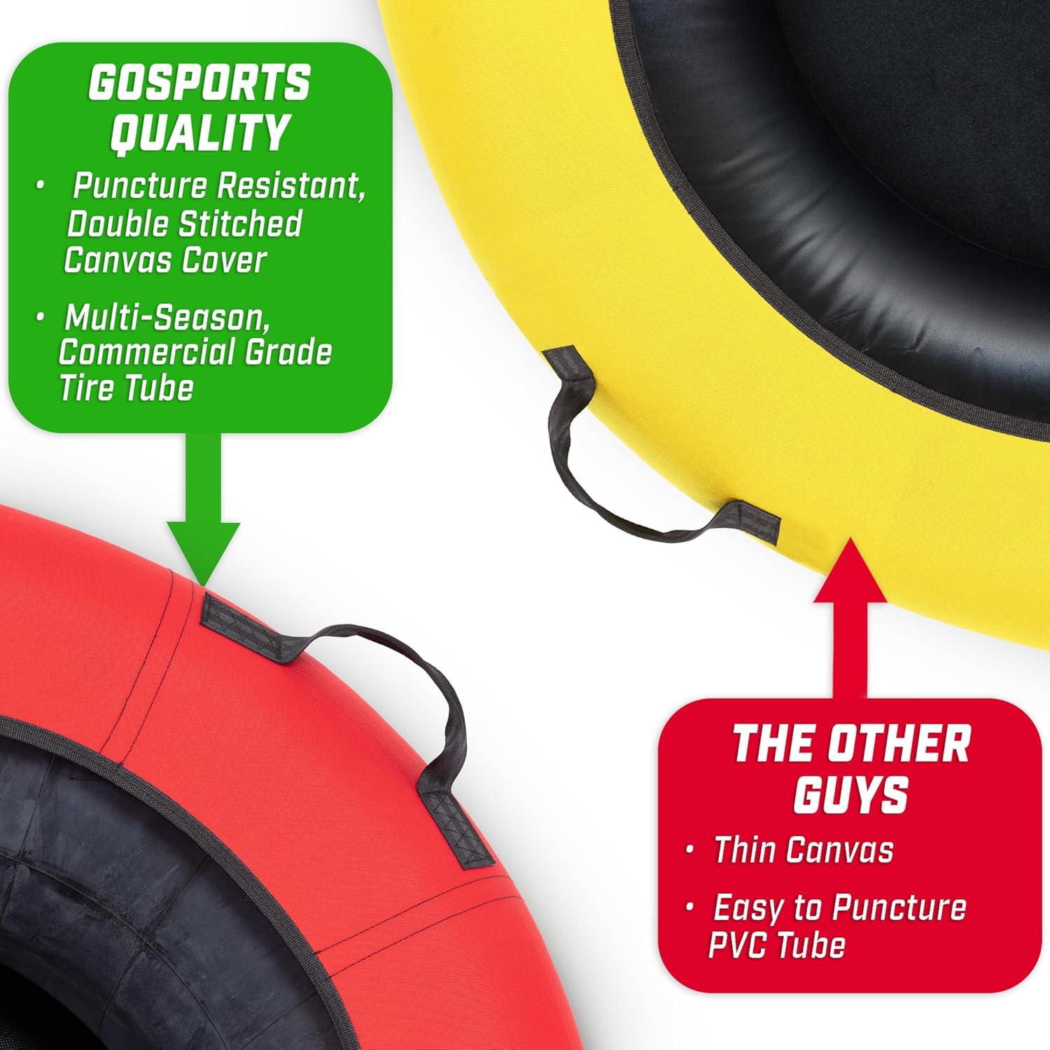 imageGoSports Heavy Duty Snow Tubes 44Red