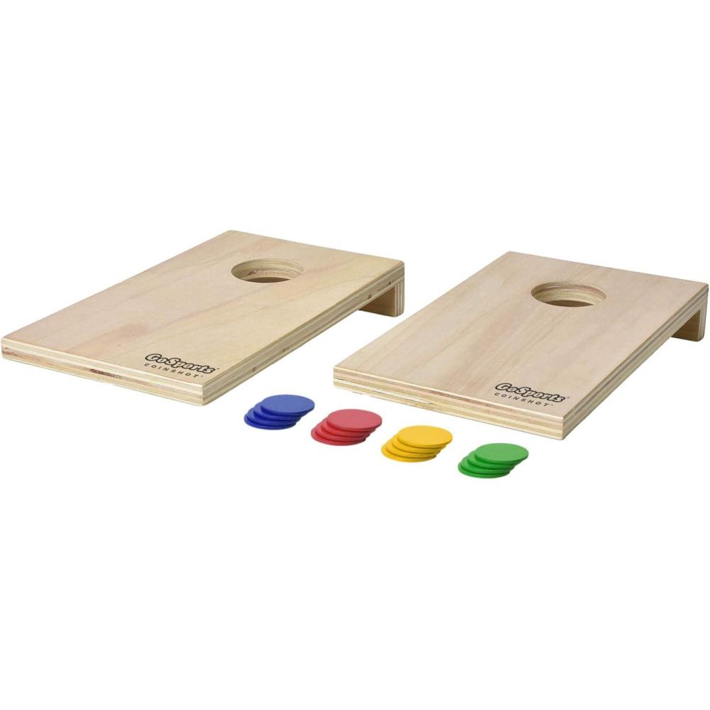imageGoSports Coinshot Mini Tabletop Cornhole Game Set