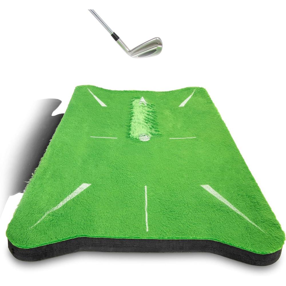 imageGoSports Golf Swing Impact Training Mat Fix Hooks Slices and More Choose Indoor or Outdoor Swing Spot MatIndoor