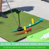 GoSports 5 ftx4 ftPRO Golf Practice Hitting Mat, Includes 5 Interchangeable Inserts for The Ultimate at-Home Instruction